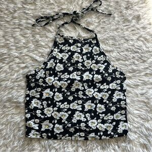 Halter Floral Top